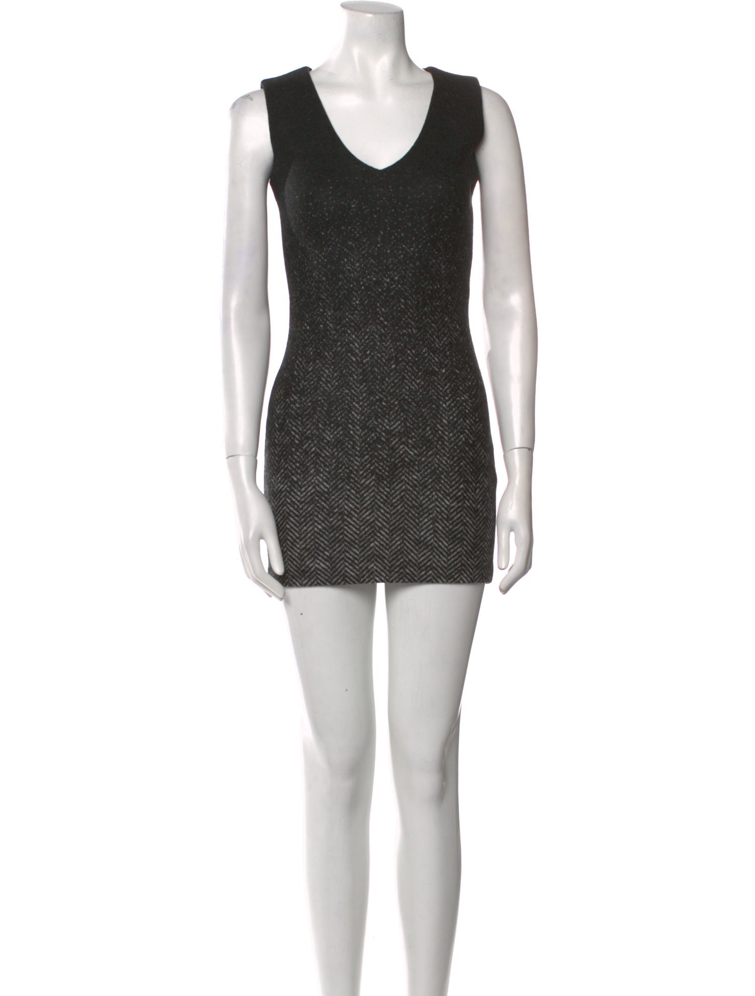 Dsquared² Virgin Wool Mini Dress