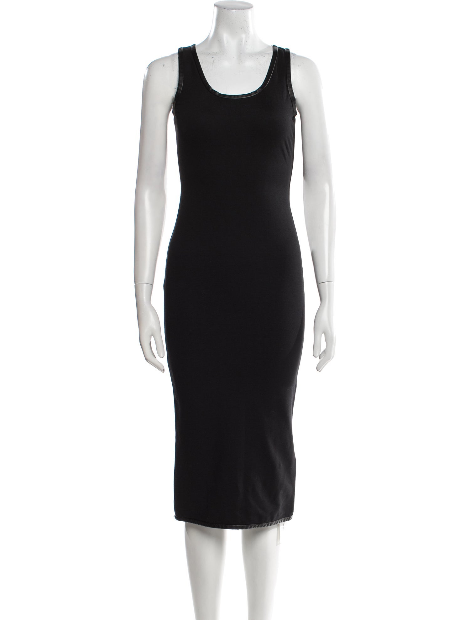Dsquared² Scoop Neck Midi Length Dress