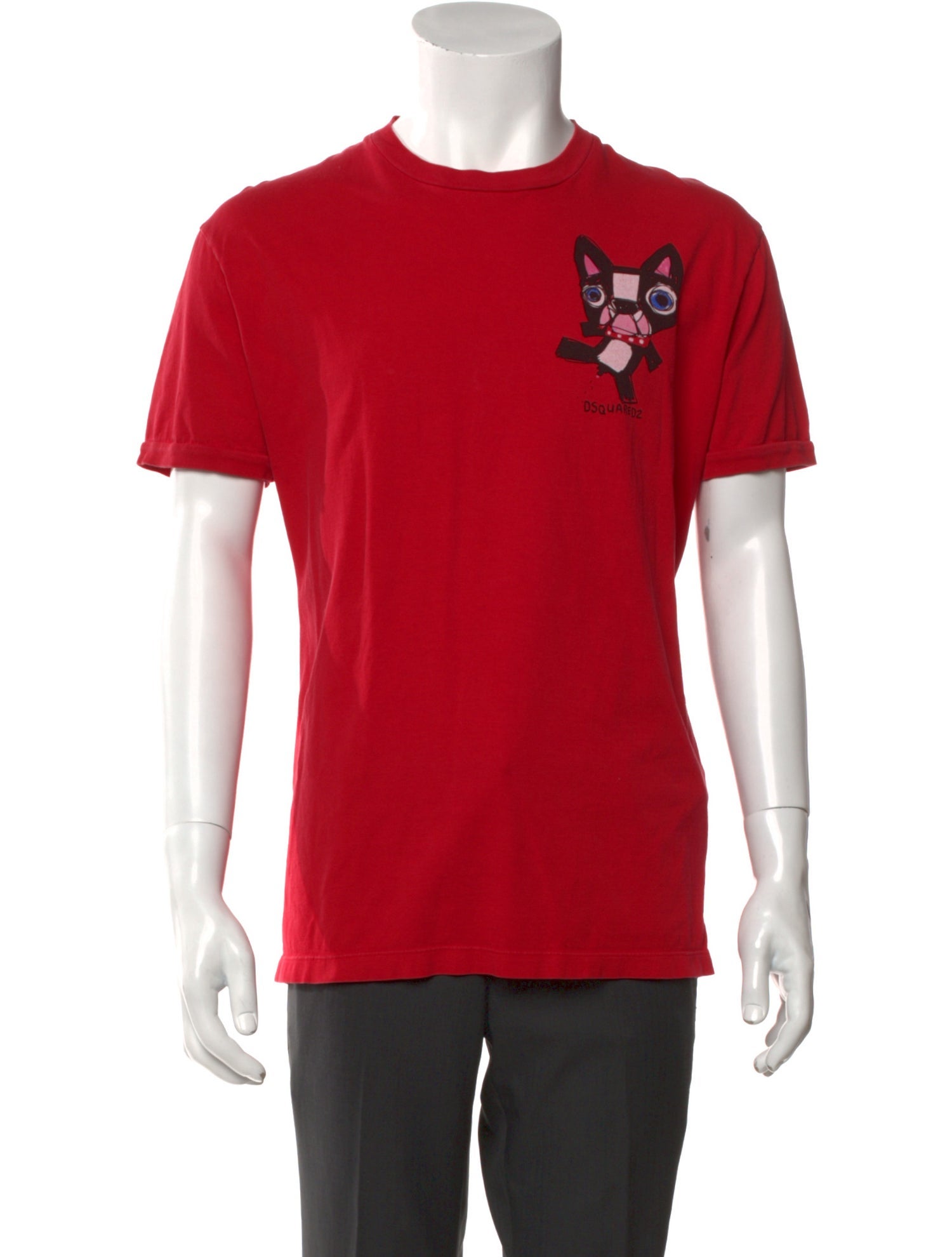 Dsquared² Graphic Print Crew Neck T-Shirt