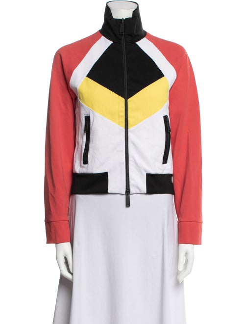 Dsquared² Colorblock Pattern Bomber Jacket