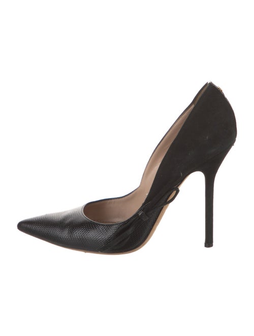Dsquared² Leather Chain-Link Accents Pumps