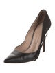 Dsquared² Leather Chain-Link Accents Pumps