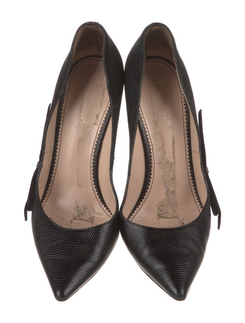 Dsquared² Leather Chain-Link Accents Pumps