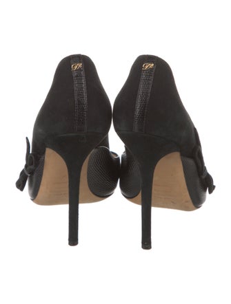 Dsquared² Leather Chain-Link Accents Pumps