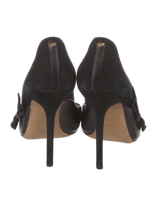 Dsquared² Leather Chain-Link Accents Pumps