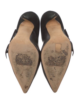 Dsquared² Leather Chain-Link Accents Pumps