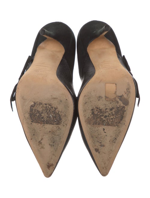 Dsquared² Leather Chain-Link Accents Pumps