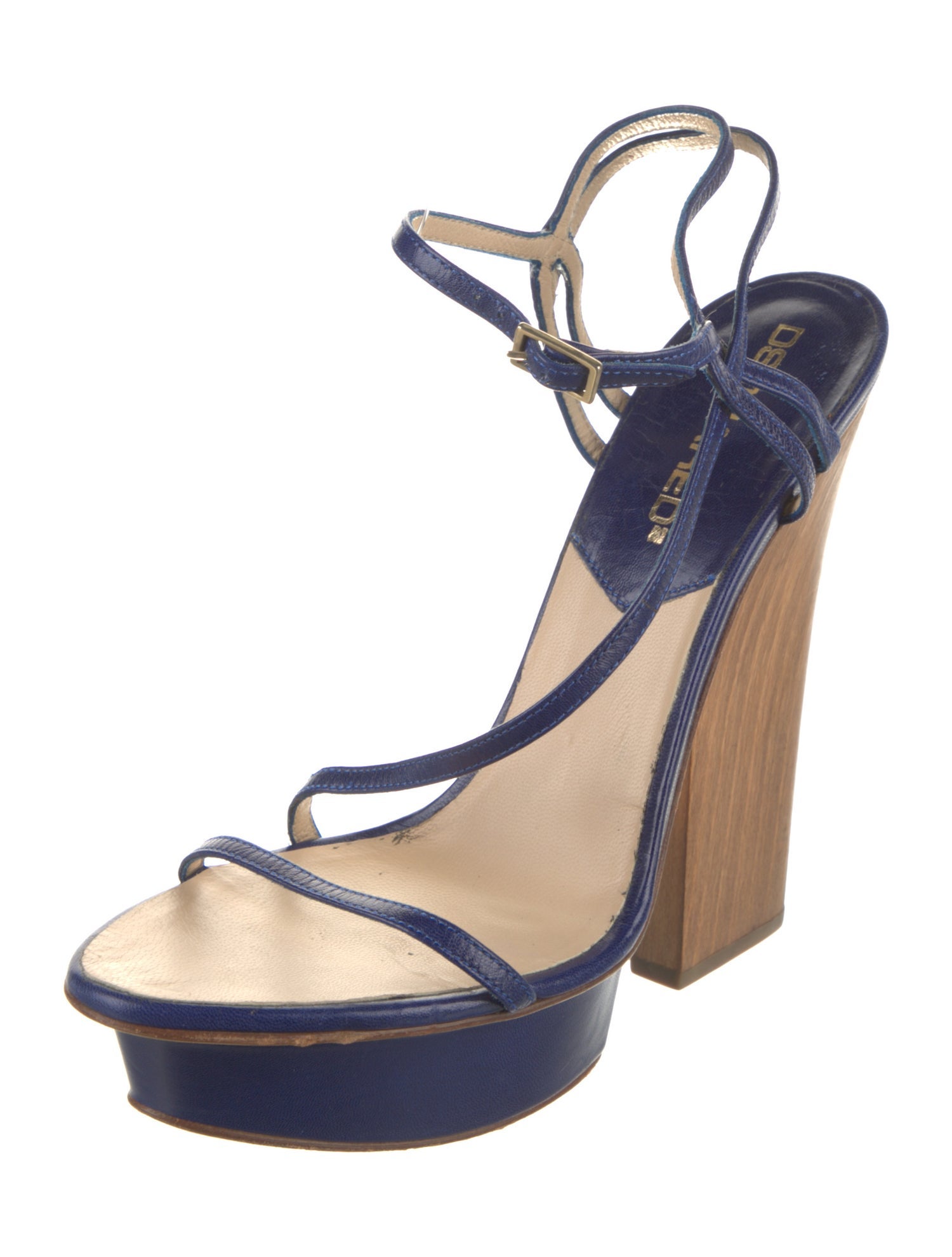 Dsquared² Leather Slingback Sandals