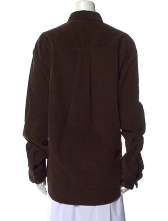 Dsquared² Long Sleeve Button-Up Top