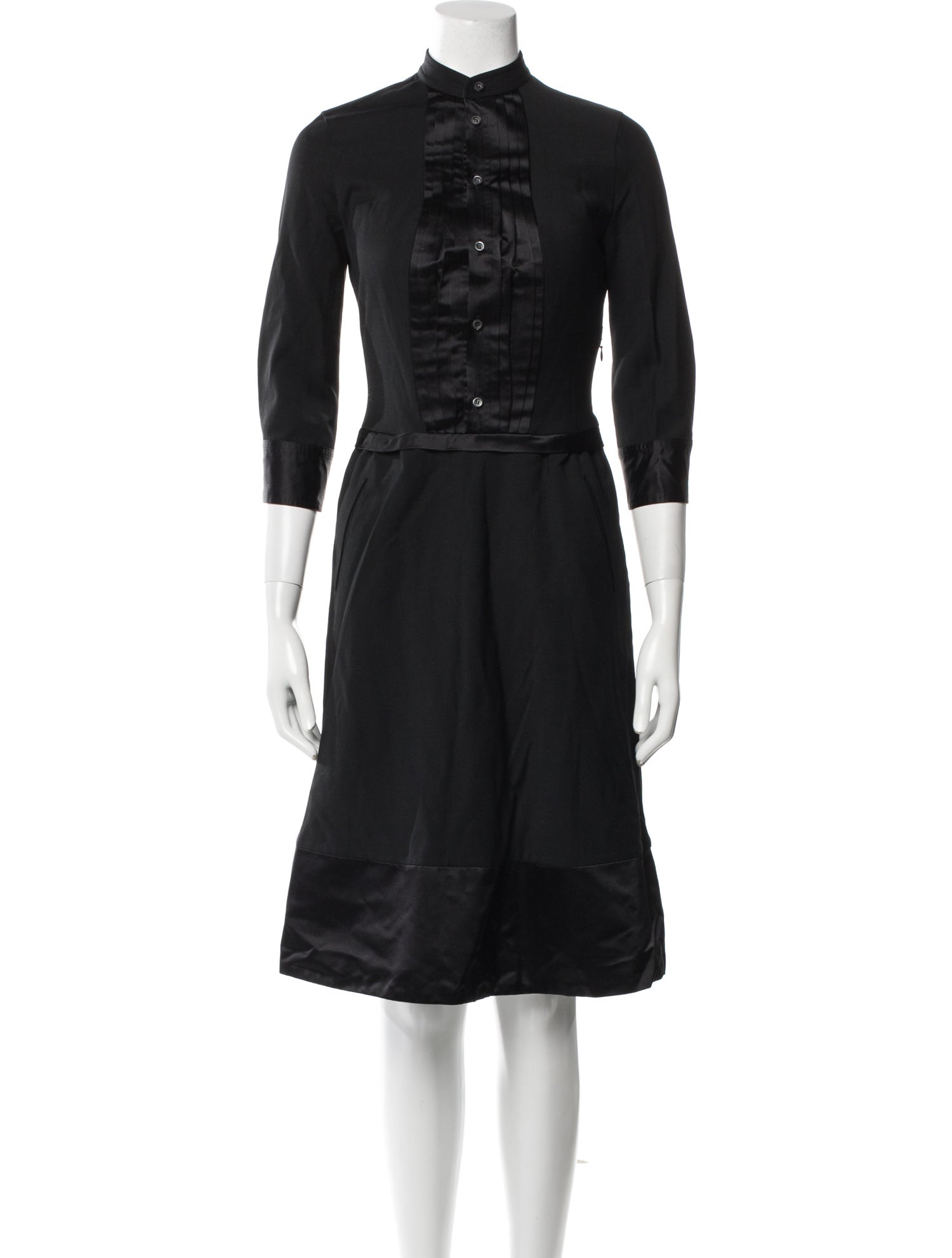 Dsquared² Wool Knee-Length Dress
