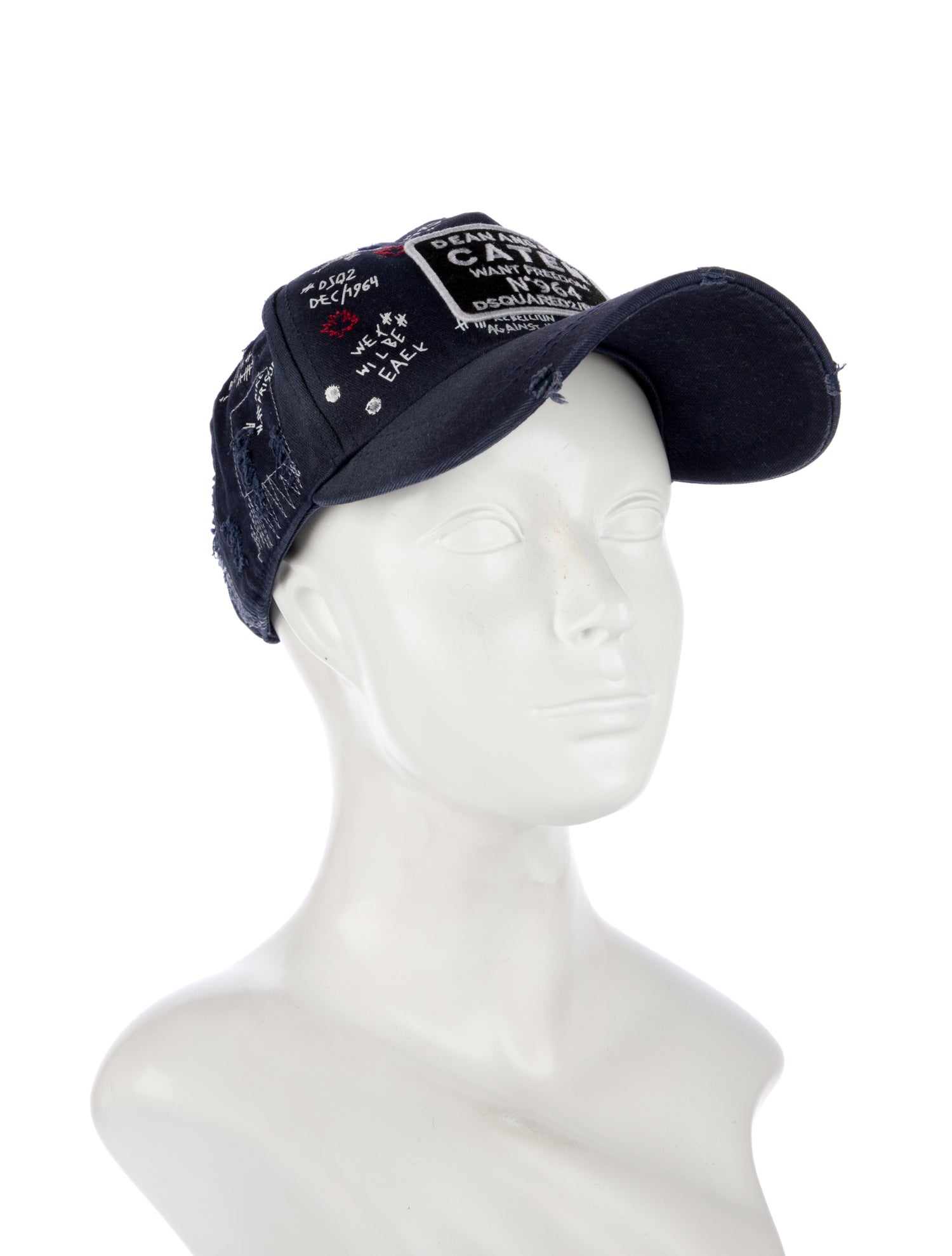 Dsquared² Cotton Embroidered Baseball Cap