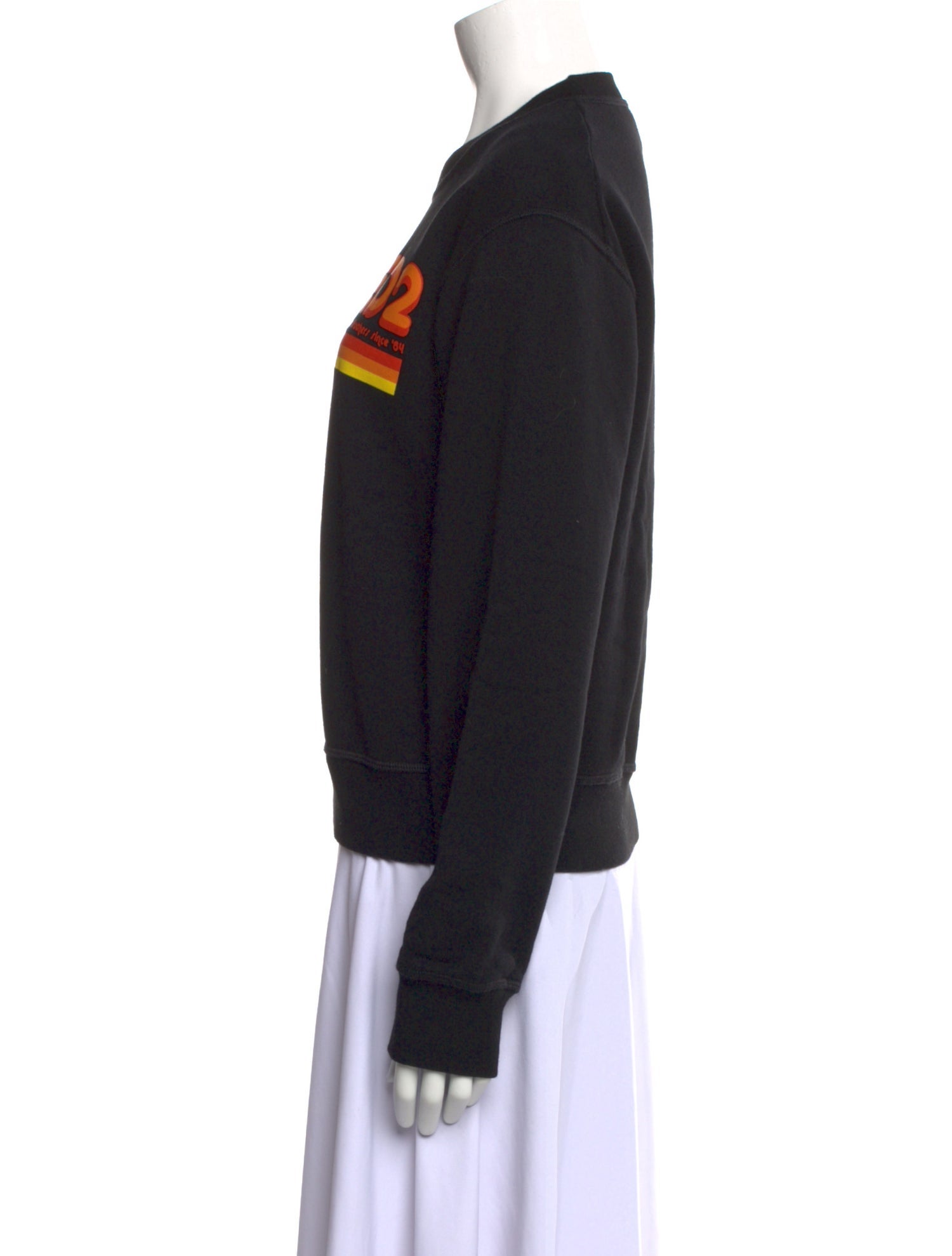 Dsquared² Graphic Print Crew Neck Sweatshirt