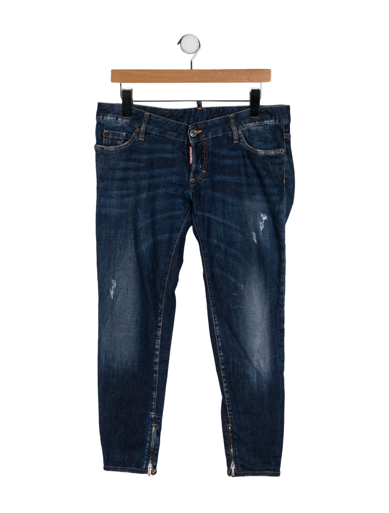 Dsquared² Low-Rise Skinny Leg Jeans