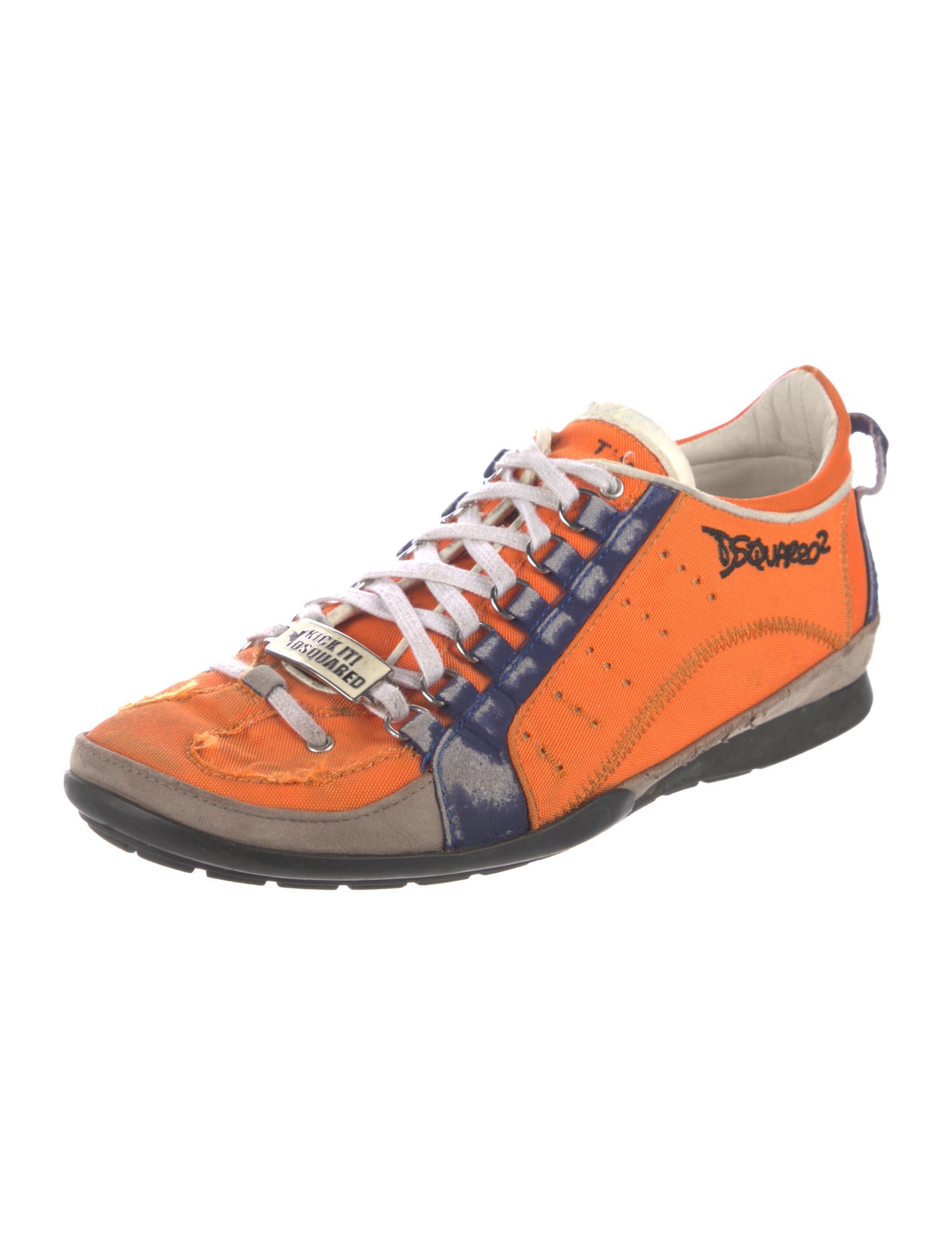 Dsquared² Canvas Printed Sneakers