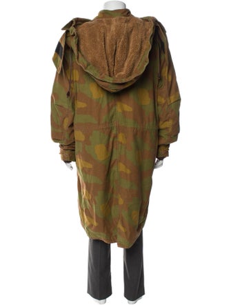 Dsquared² Camouflage Print Parka