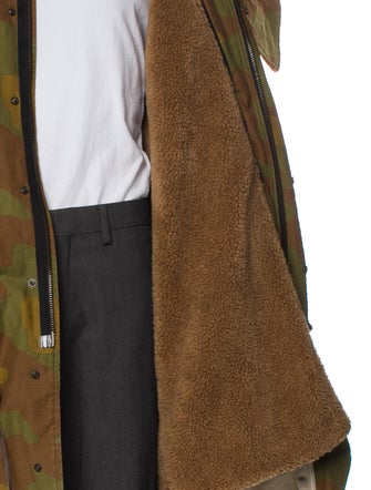 Dsquared² Camouflage Print Parka
