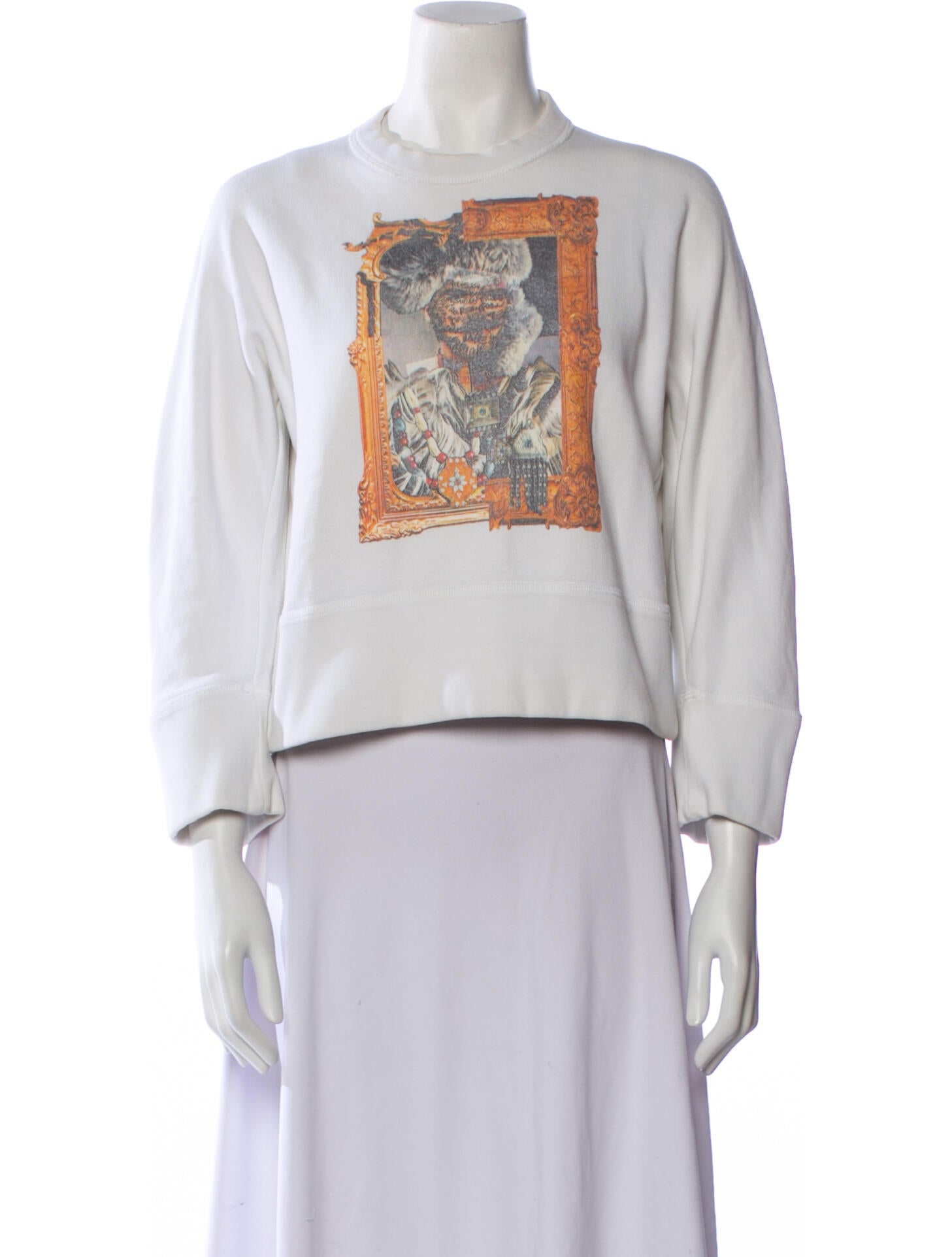 Dsquared² Graphic Print Crew Neck Sweatshirt