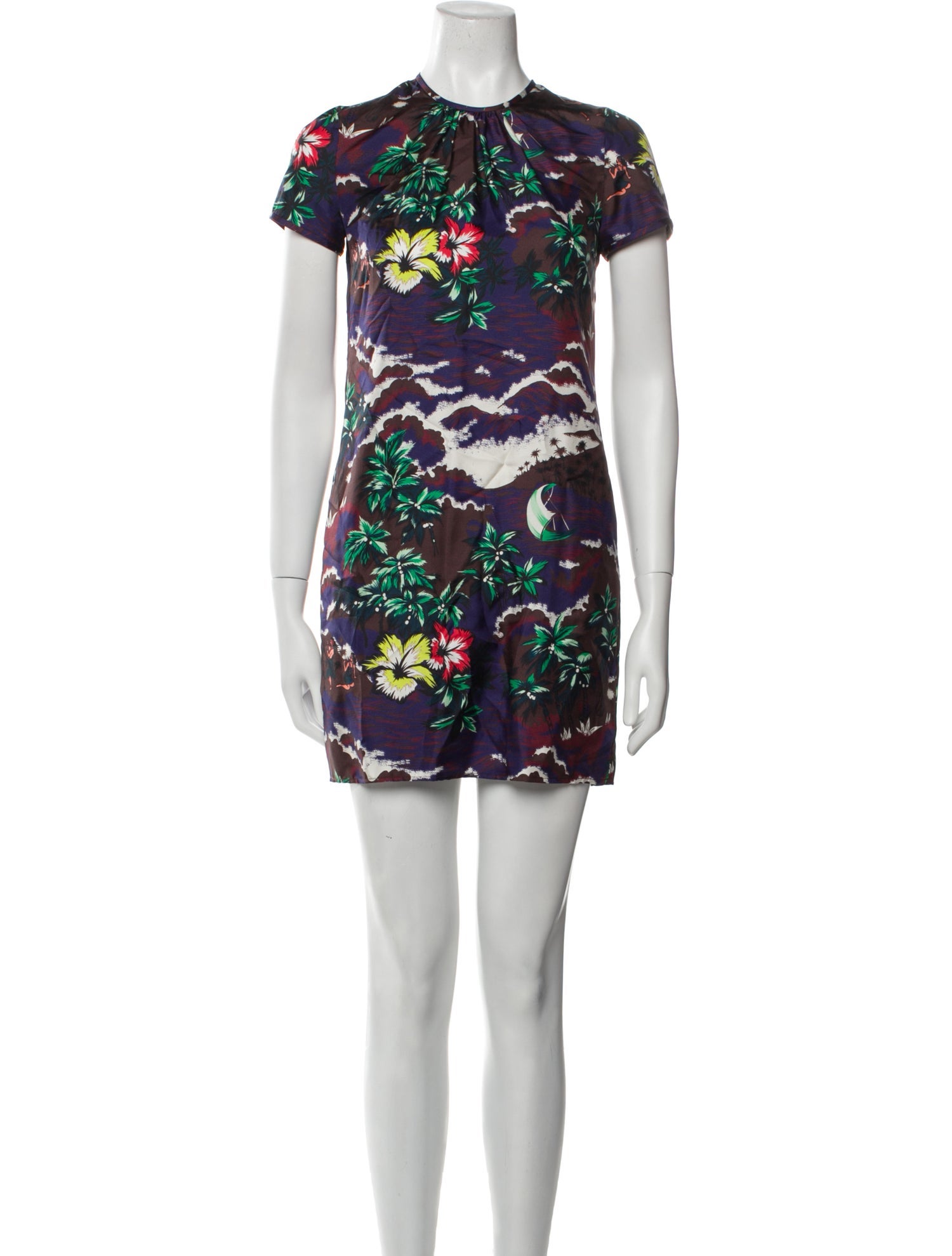 Dsquared² Silk Mini Dress w/ Tags