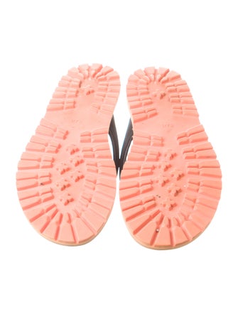 Dsquared² Leather Flip Flops