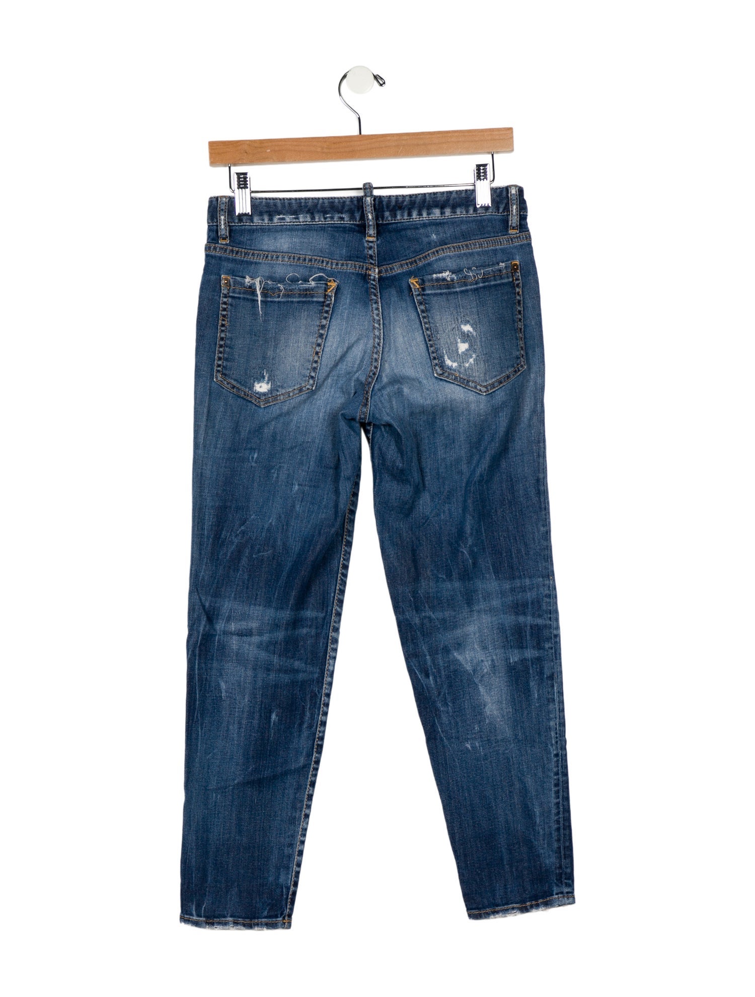 Dsquared² Mid-Rise Skinny Leg Jeans