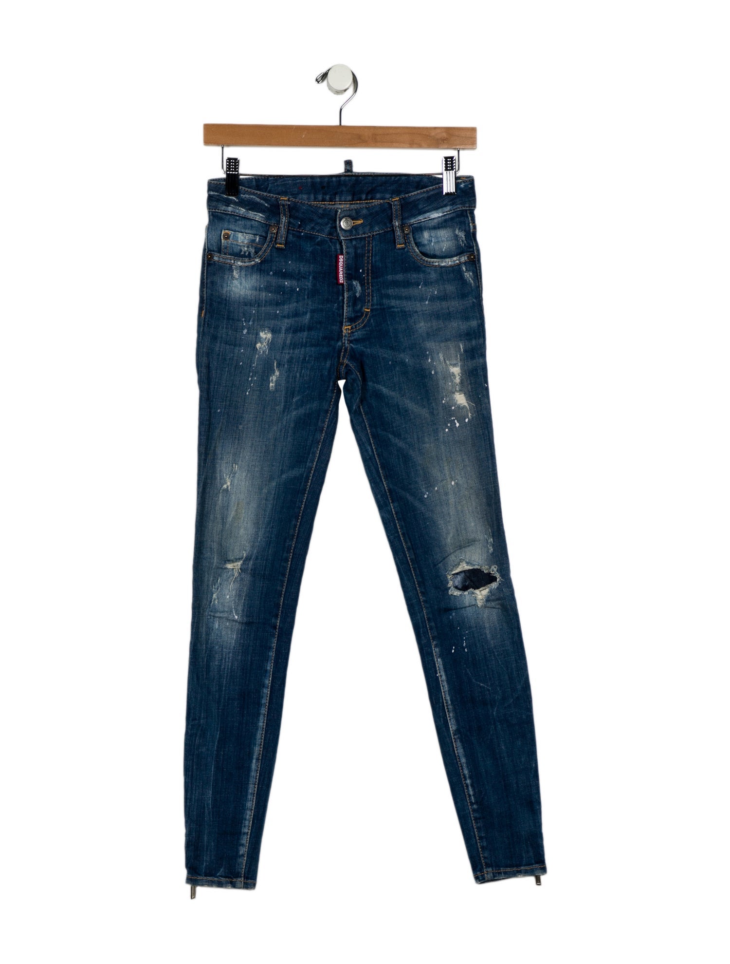 Dsquared² Low-Rise Skinny Leg Jeans