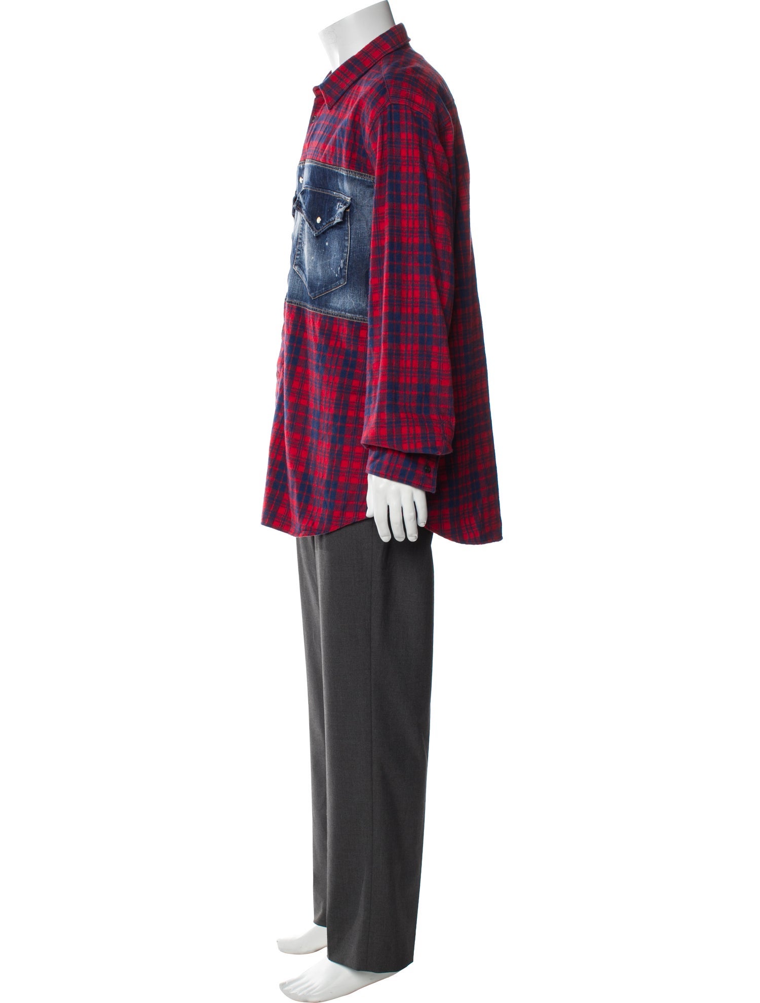 Dsquared² Graphic Print Long Sleeve Shirt