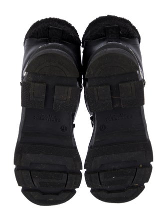 Dsquared² Leather Combat Boots