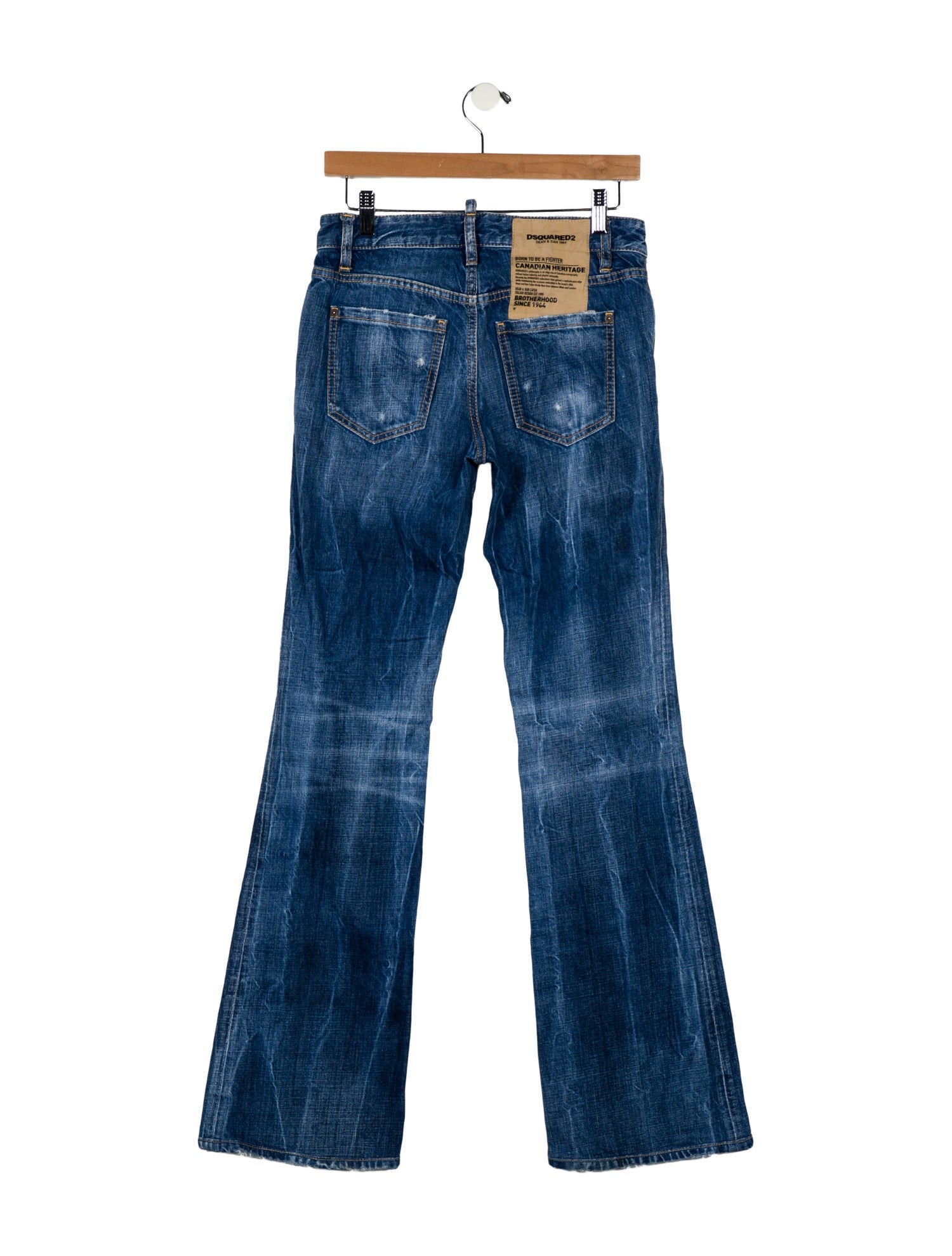 Dsquared² Mid-Rise Flared Jeans