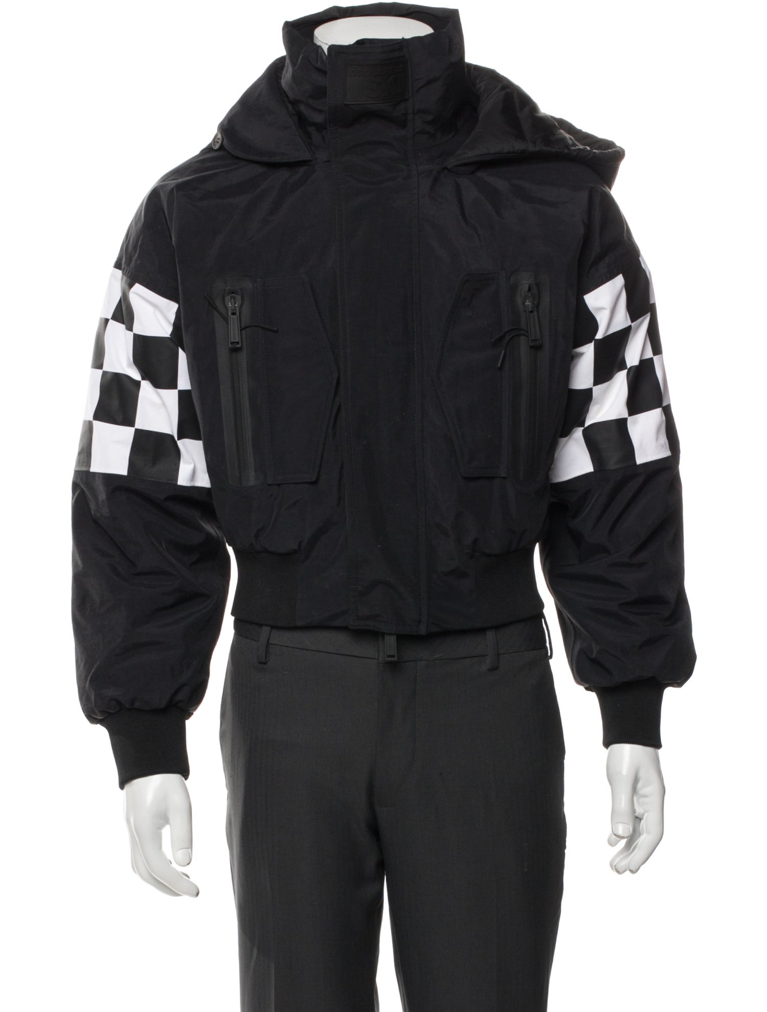 Dsquared² Graphic Print Parka