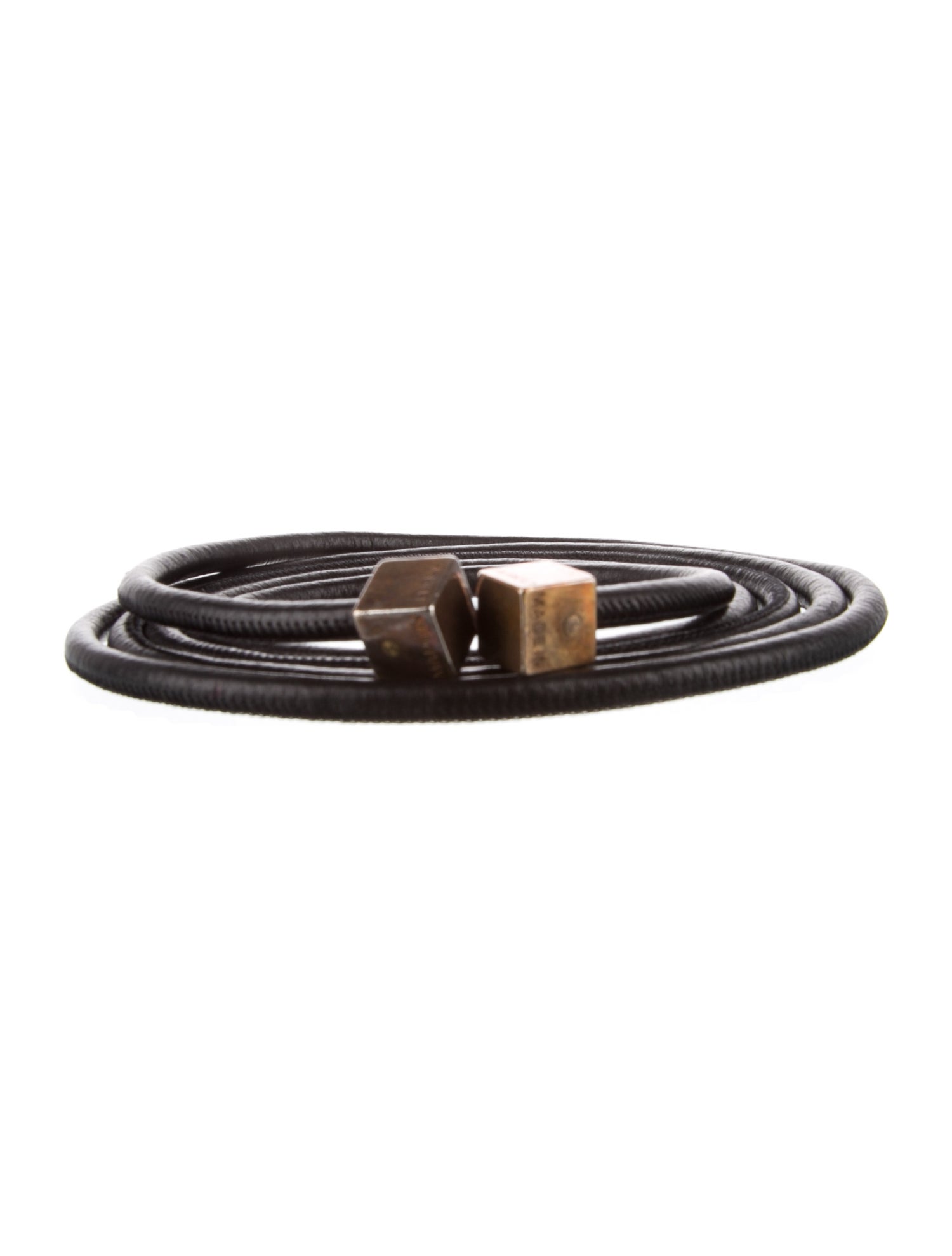 Dsquared² Skinny Leather Waist Belt