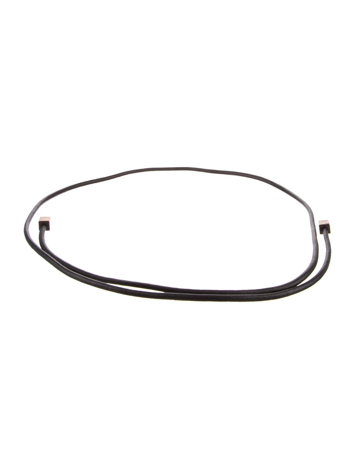 Dsquared² Skinny Leather Waist Belt