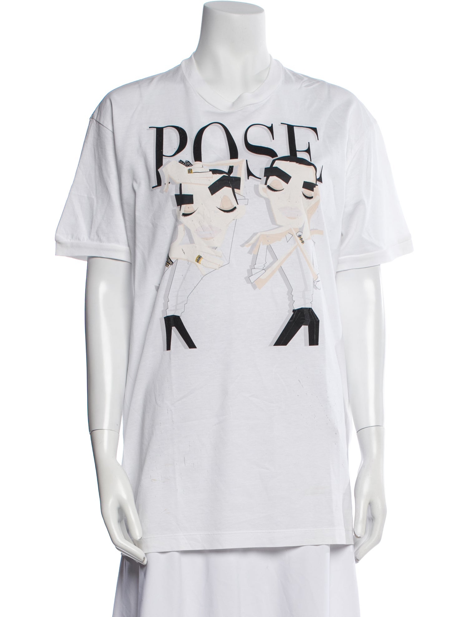 Dsquared² Graphic Print Crew Neck T-Shirt