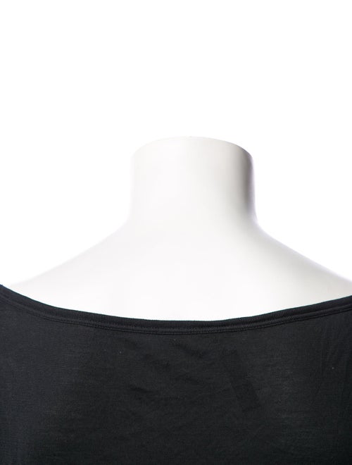 Dsquared² Silk Scoop Neck T-Shirt