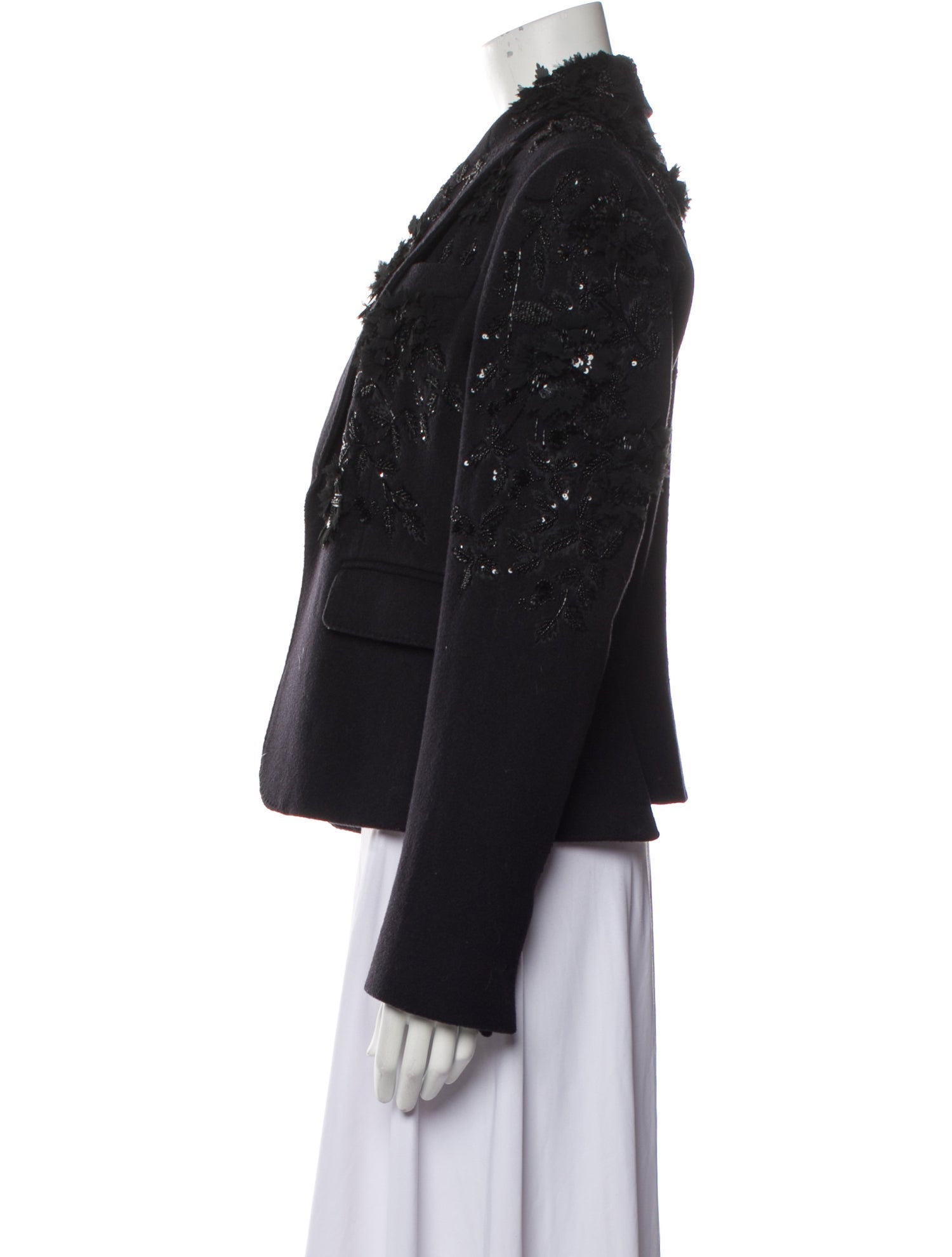 Dsquared² Virgin Wool Evening Jacket