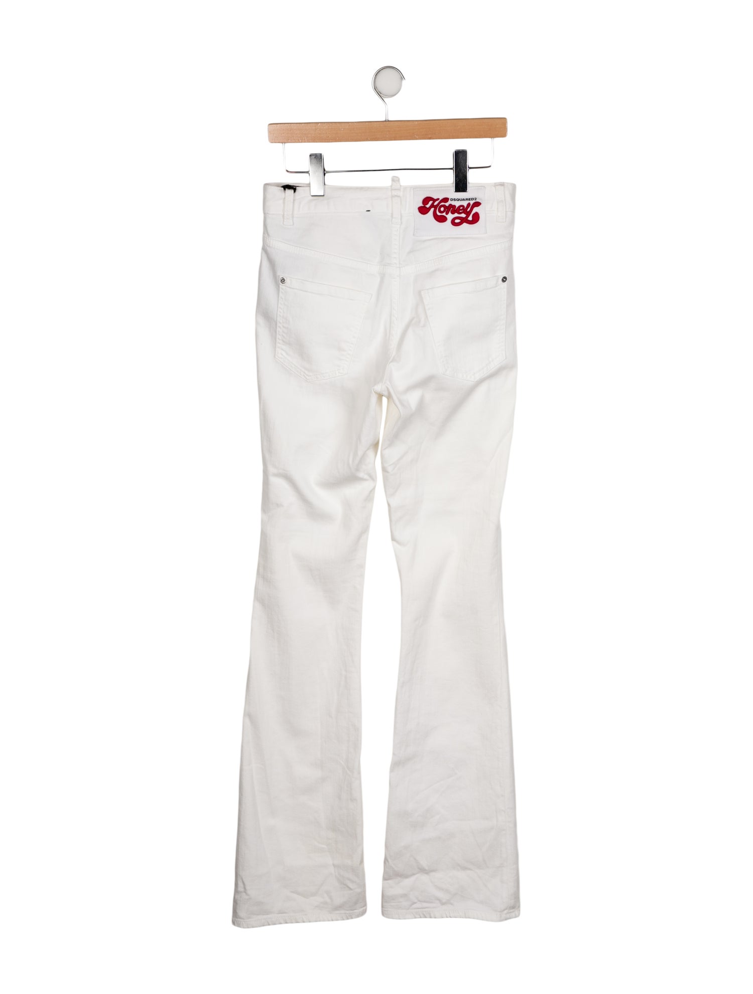 Dsquared² High-Rise Wide Leg Jeans w/ Tags