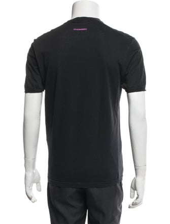Dsquared² Graphic Print Crew Neck T-Shirt