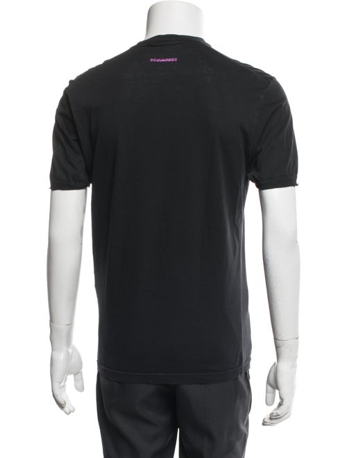 Dsquared² Graphic Print Crew Neck T-Shirt