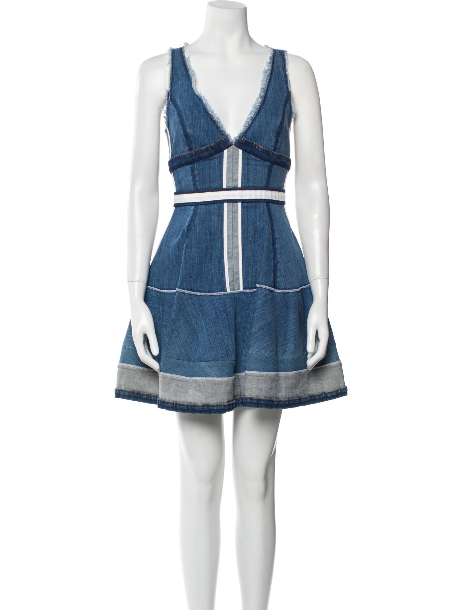 Dsquared² V-Neck Mini Dress