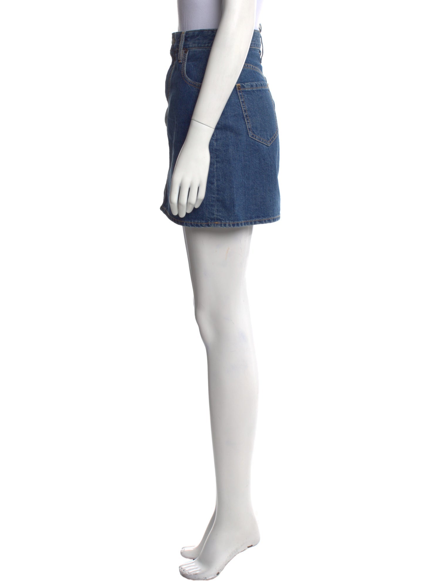 Dsquared² Distressed Accents Mini Skirt