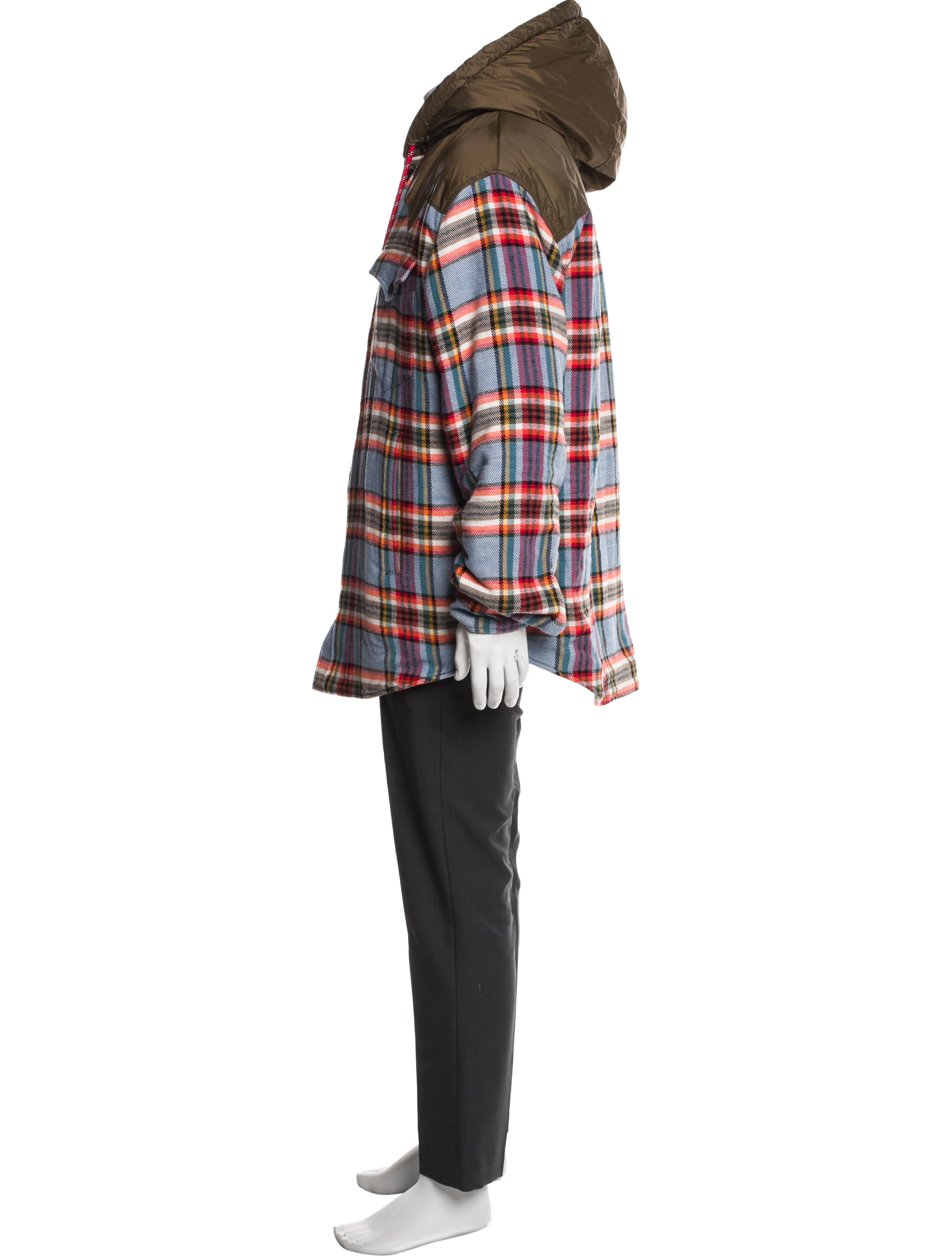 Dsquared² Plaid Print Parka w/ Tags