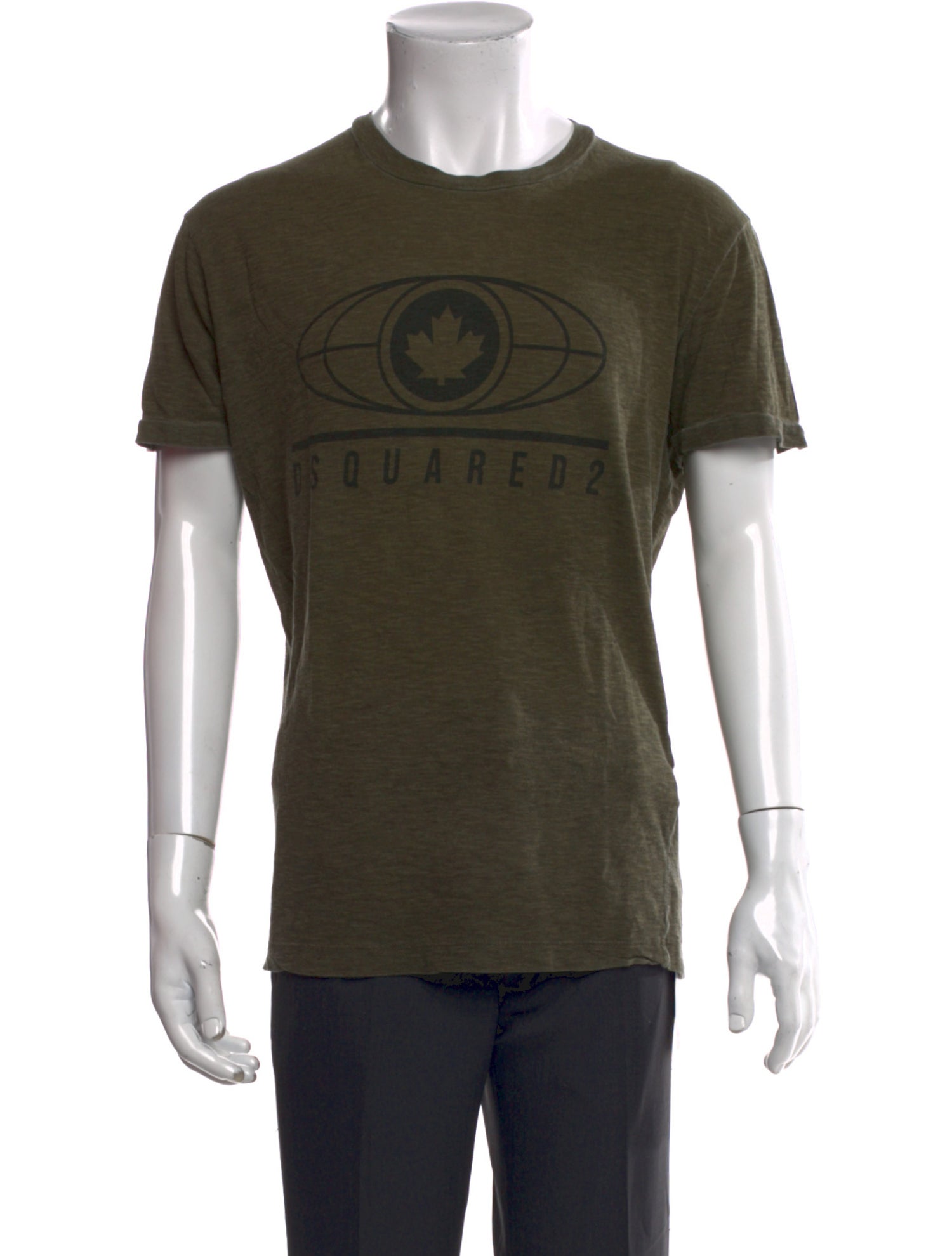 Dsquared² Graphic Print Crew Neck T-Shirt