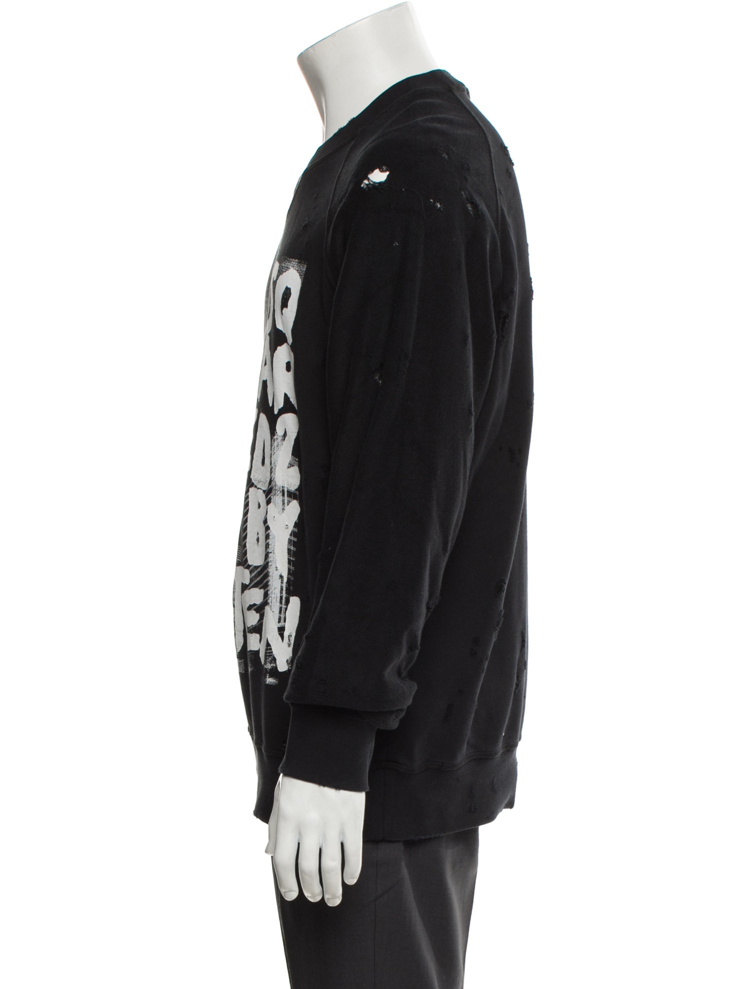 Dsquared² Graphic Print Crew Neck Sweatshirt