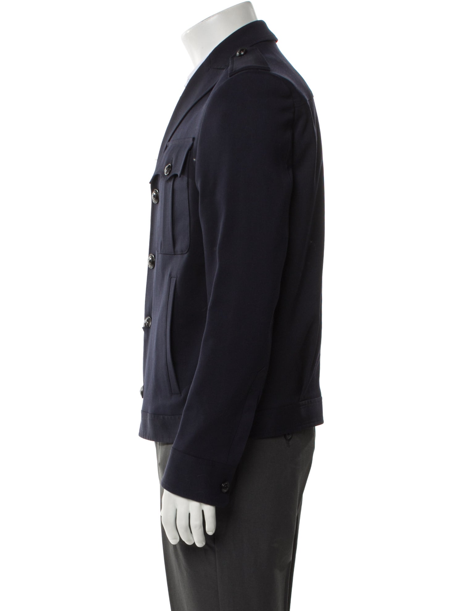 Dsquared² 2017 Virgin Wool Peacoat