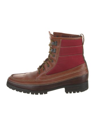 Dsquared² Leather Hiking Boots