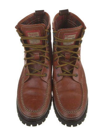 Dsquared² Leather Hiking Boots