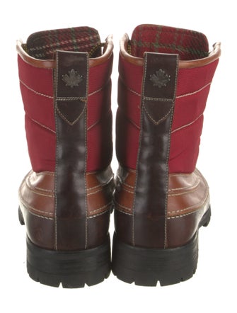Dsquared² Leather Hiking Boots