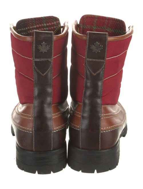 Dsquared² Leather Hiking Boots