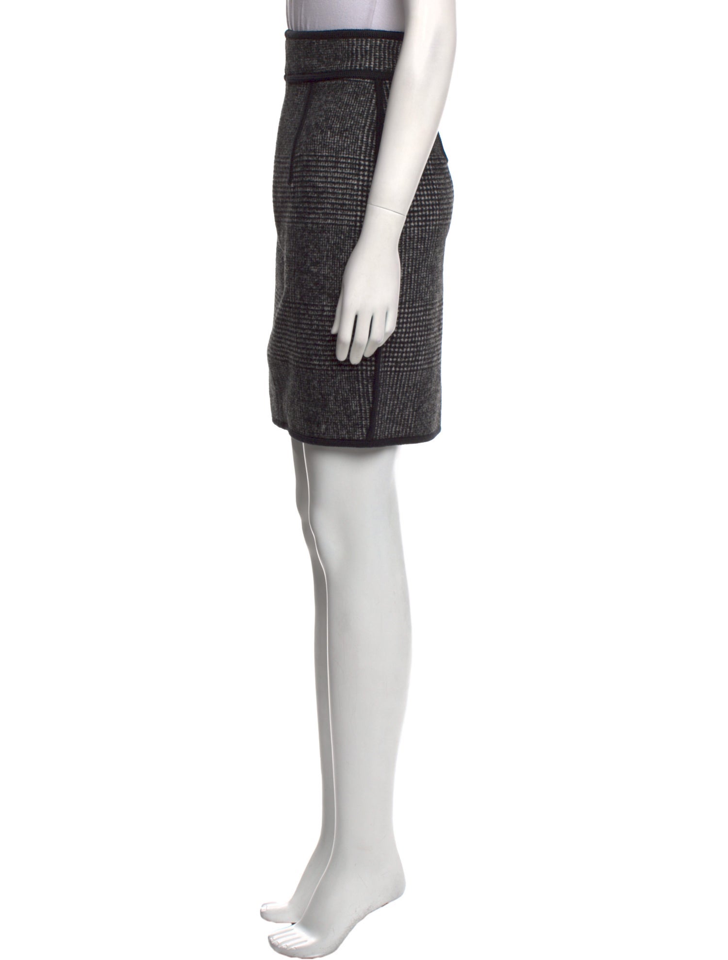 Dsquared² Virgin Wool Knee-Length Skirt w/ Tags