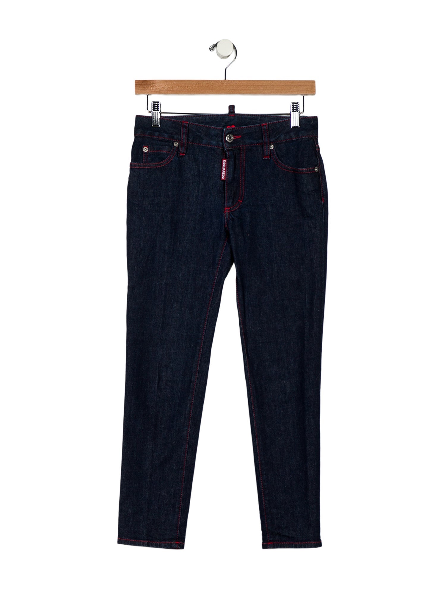 Dsquared² Low-Rise Skinny Leg Jeans