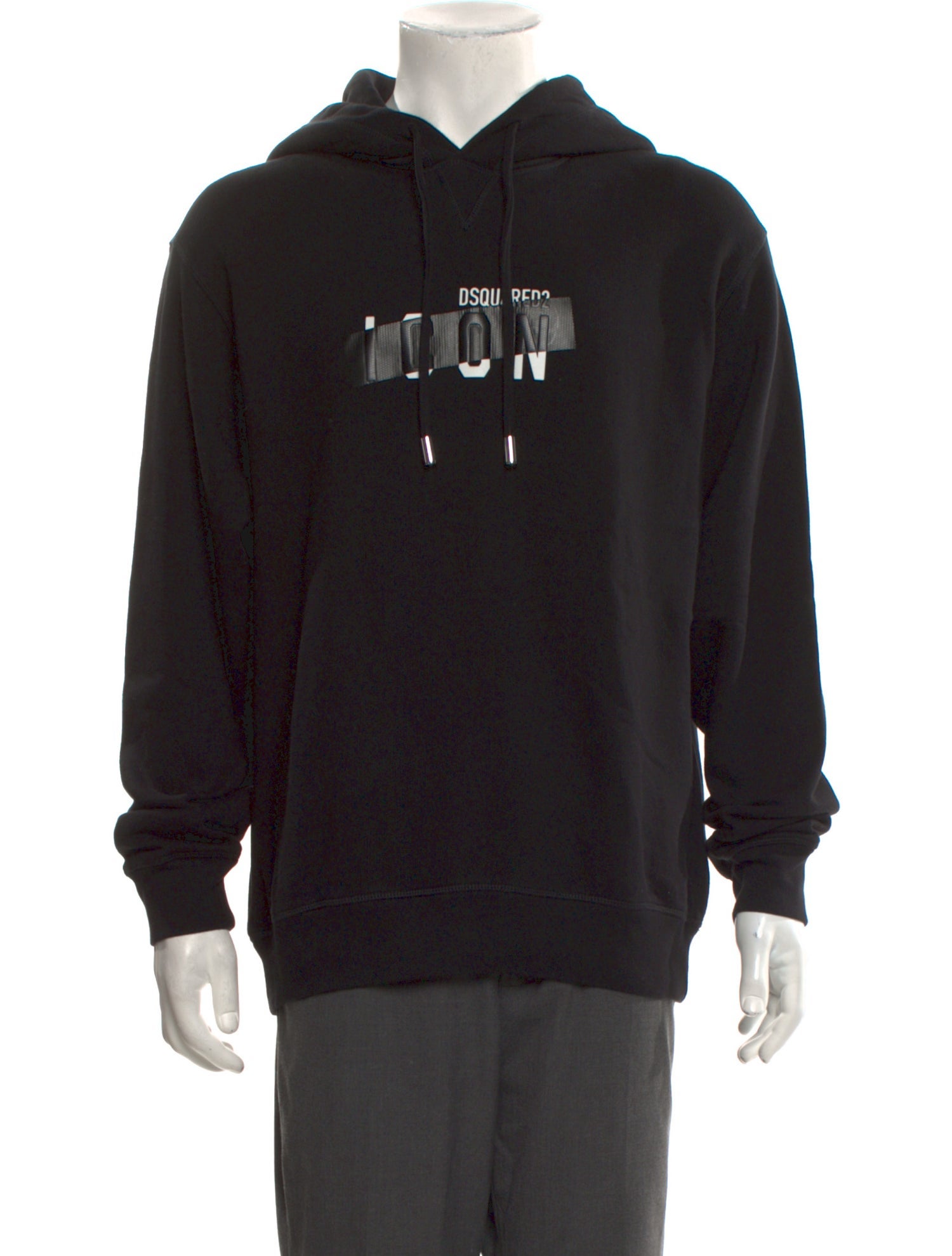 Dsquared² Graphic Print Crew Neck Hoodie w/ Tags